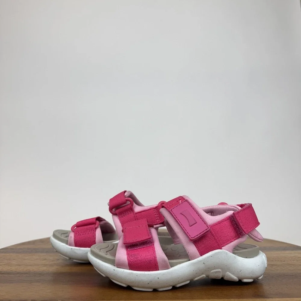 New NWOB Little Kids Camper Adjustable Slingback Comfort Sandals Pink Size‎ 9 C